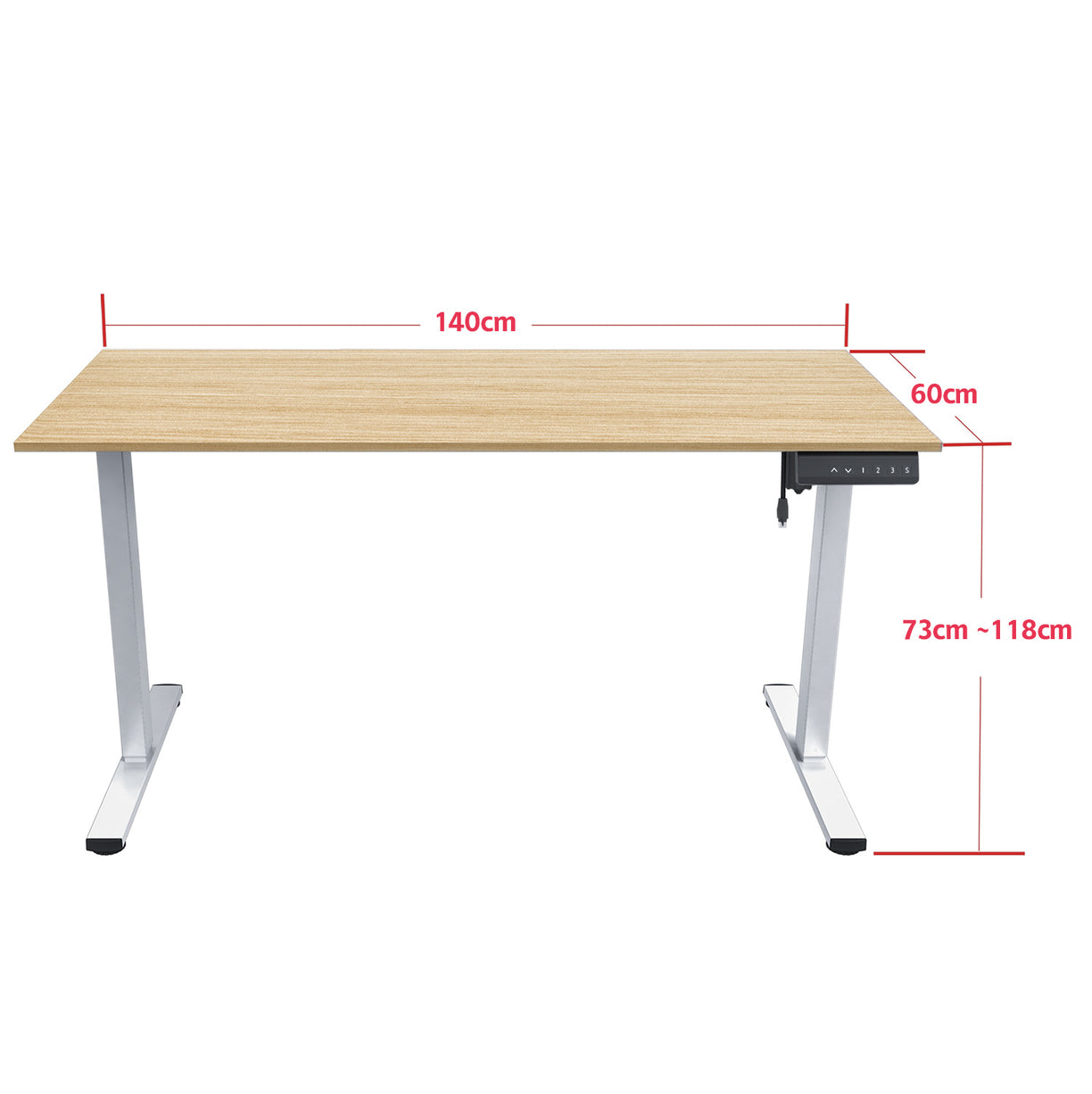 Whole Piece Top Standing Desk (55