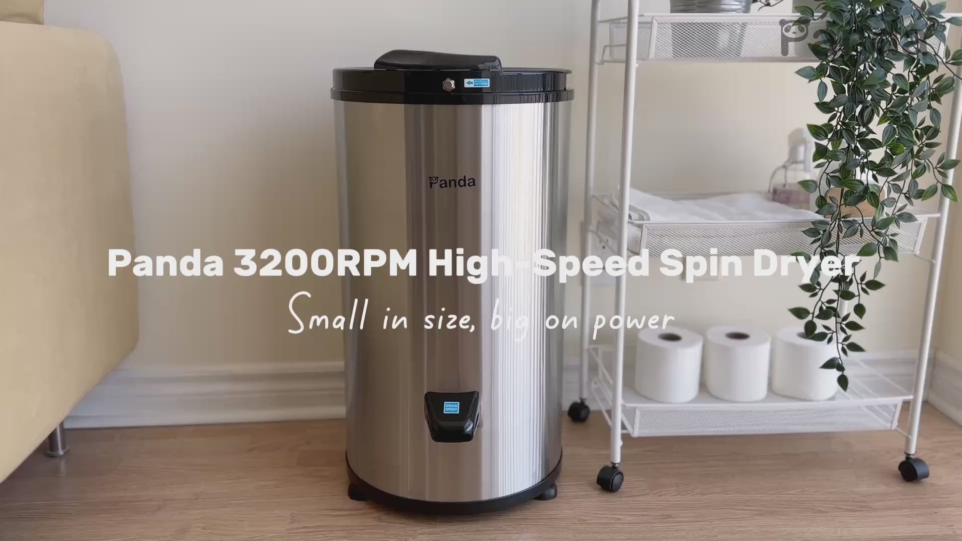 Panda 3200 rpm Portable Spin Dryer