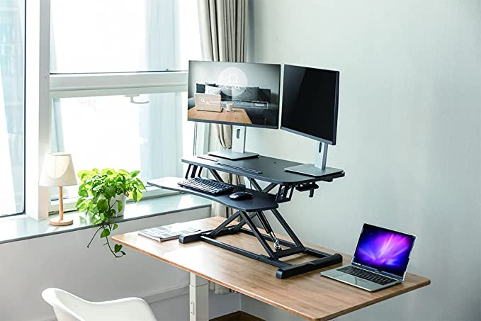 Two Tier Desk Converter (Height Adjust from 125mm to 505mm.) 🇨🇦